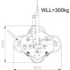 450kg Vacuum Glass Lifter for Rent