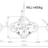 450kg Vacuum Glass Lifter for Rent